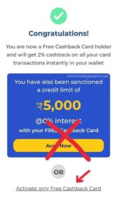 Dhani Free Cashback Card 04